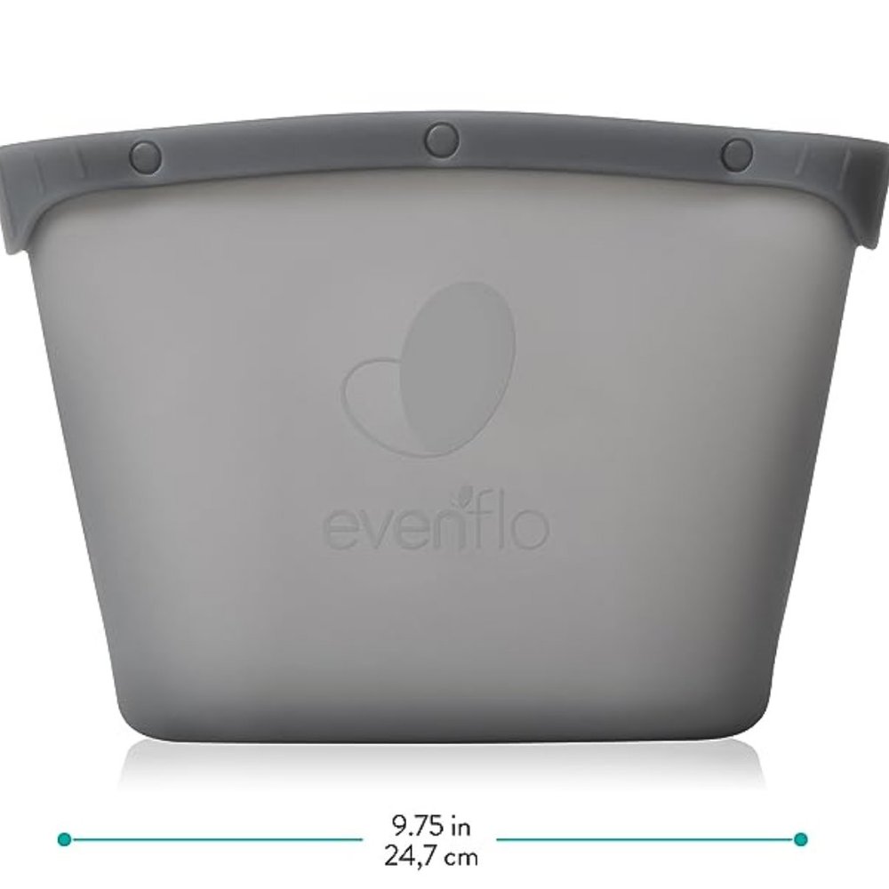 EVENFLO Silicone Steam Sanitizing Bag clean pacifiers toys bottles breast pump